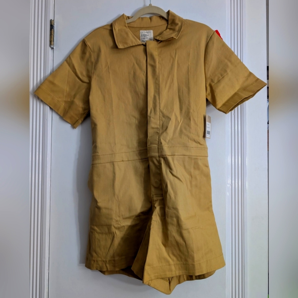 For Days Everlasting Twill Short Sleeve Romper Size M - Picture 1 of 5
